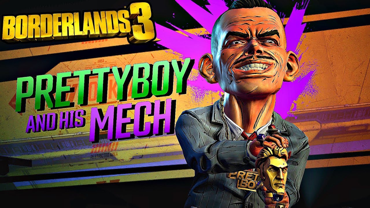 Pretty Boy Boss Battle and Moxxi DLC Ending - Borderlands 3 (Moxxi's Heist of the Handsome Jackpot)