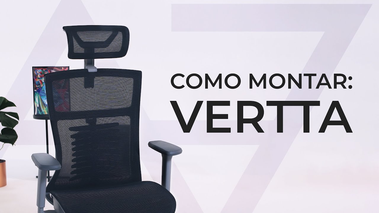 Como montar a cadeira de escritório Elements Vertta
