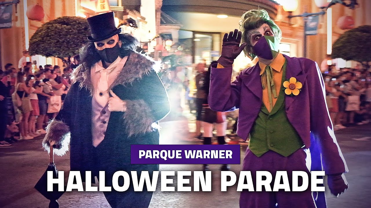 🎃 CELEBRATION HALLOWEEN Parade 🎃 | PARQUE WARNER 2021