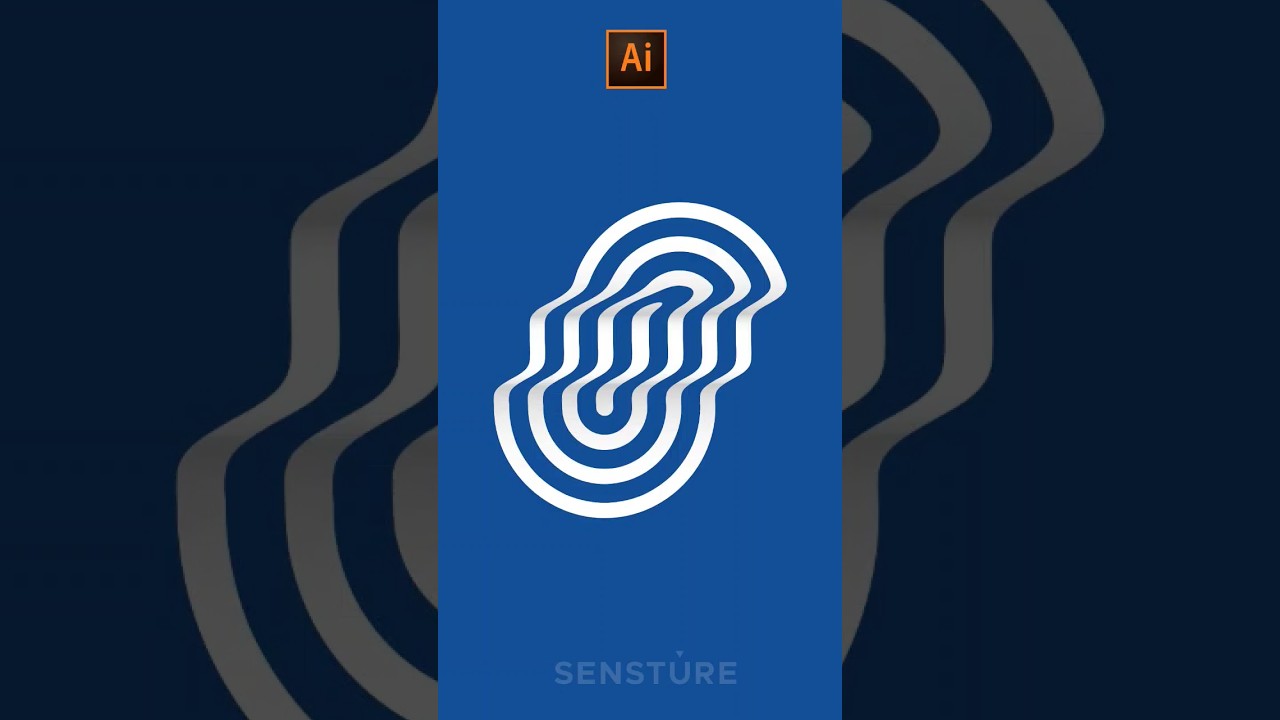 Create Disort Illusion Effect In Illustrator #graphic #illustrator #learn #tutorial #effect #ai