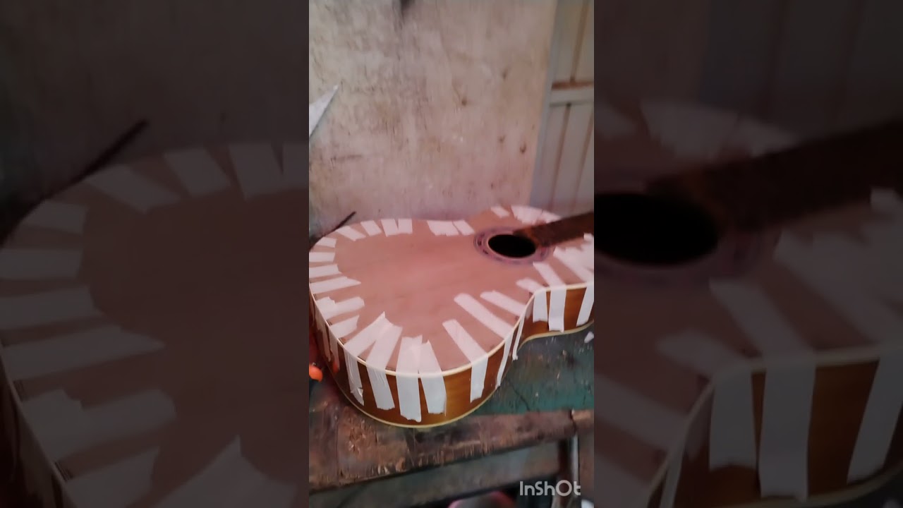 cambio de tapa armónica a guitarra valenciana