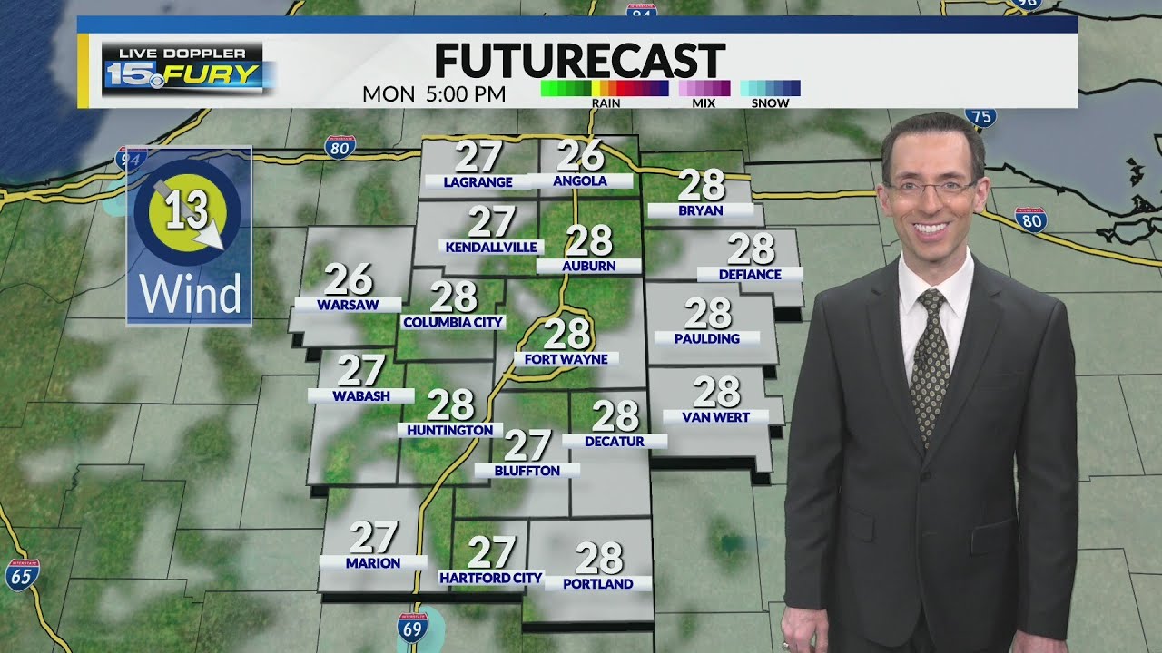 Becoming windy tomorrow