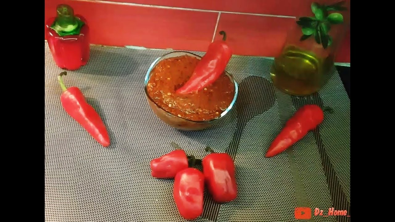 🌶🌶هريسة منزلية بدون حوافظ🌶🌶spicy sauce