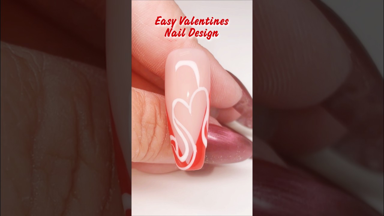Easy Valentine’s Day Nail Art For Beginners 