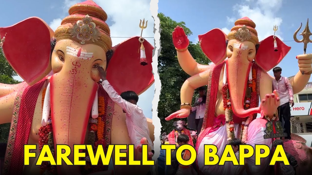 Emotional Sai Sarkar Ganpati Visarjan | Kemchhosurat