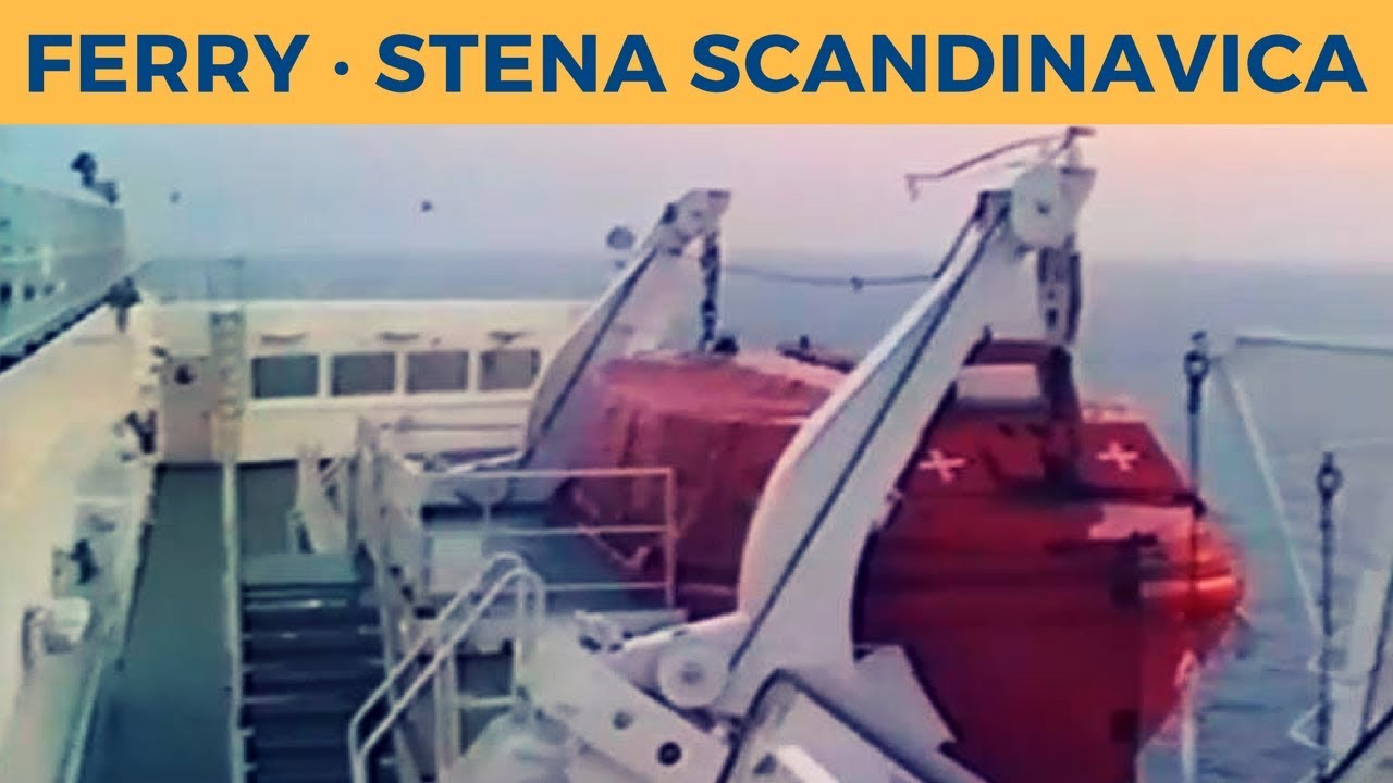 Classic Ferry Video 1996 - Passage ferry STENA SCANDINAVICA, Kiel - Göteborg (Stena Line)