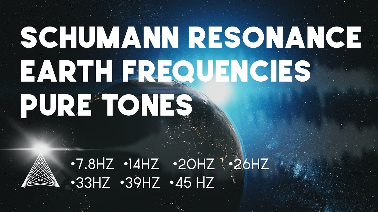 EARTH VIBRATIONAL FREQUENCY • BINAURAL SCHUMANN RESONANCE • GROUNDING AND CELL REGENERATION