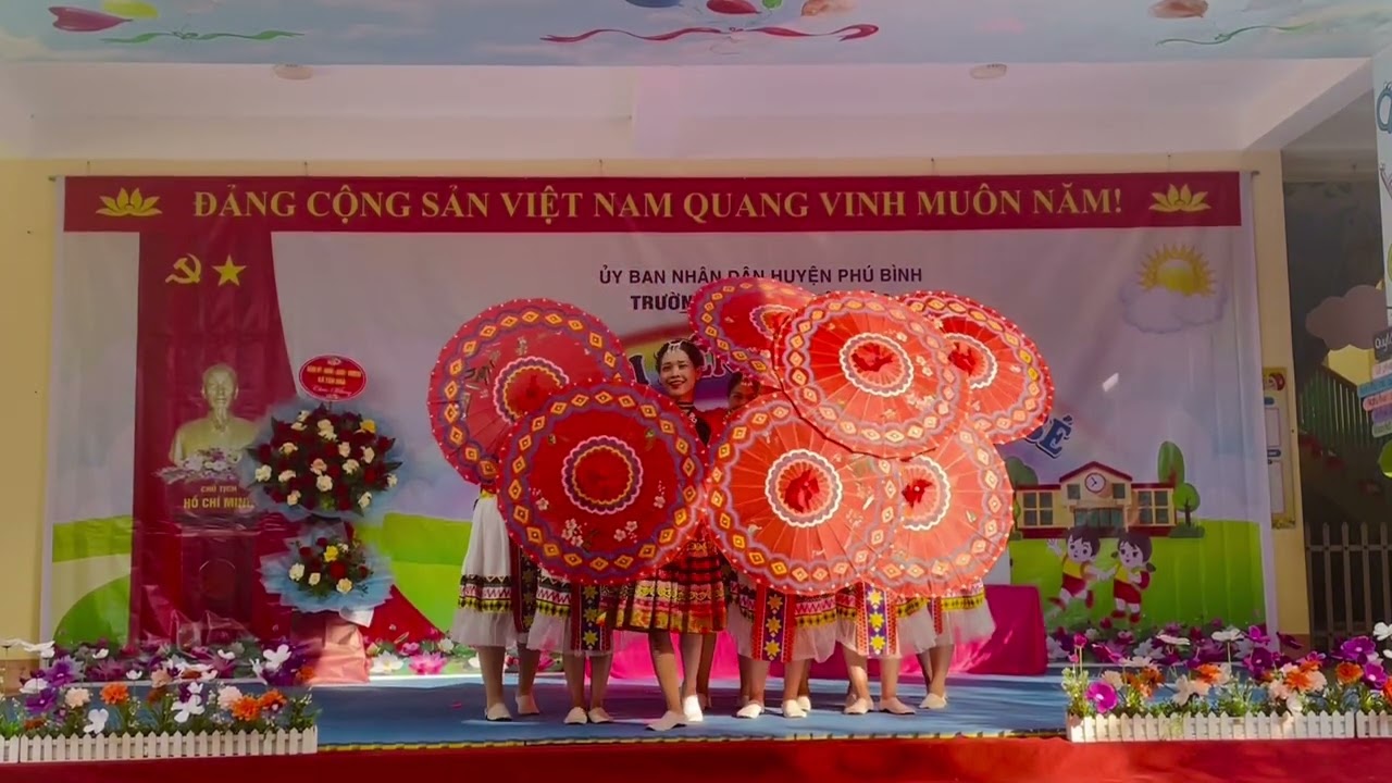 NGÀY HỘI ĐẾN TRƯỜNG CỦA BÉ TRƯỜNG MN TÂN HOÀ, HUYỆN PHÚ BÌNH, TỈNH THÁI NGUYÊN