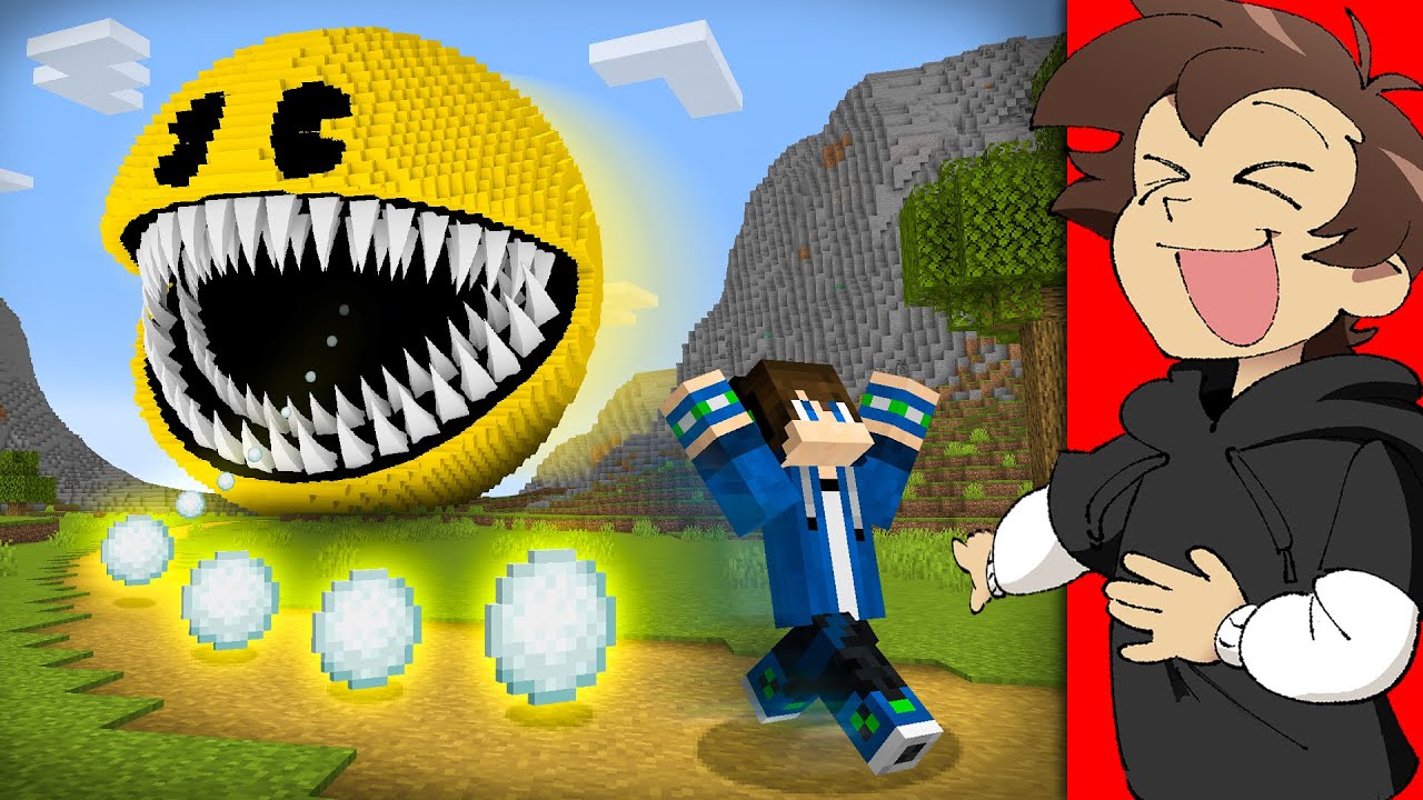 Using PAC-MAN.exe to Fool My Friends in Minecraft