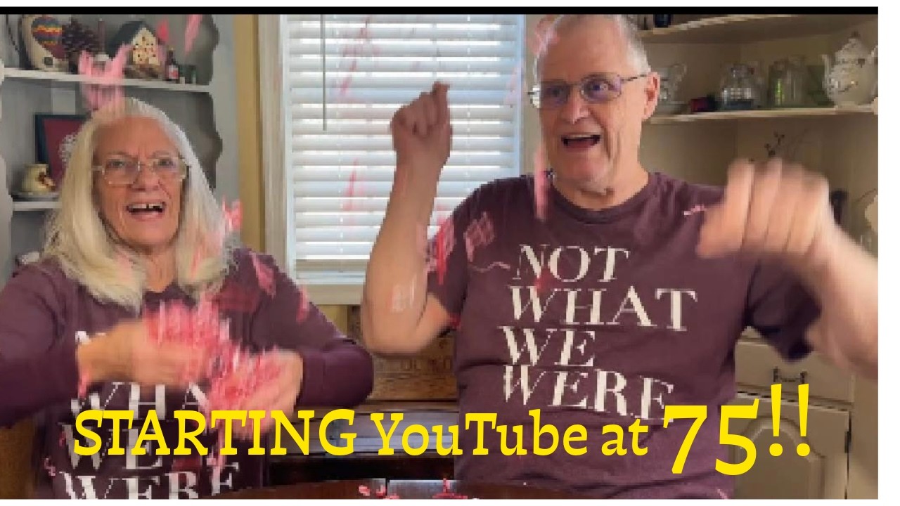 Crazy 75 Year Old RV Travelers Very First YouTube Video!