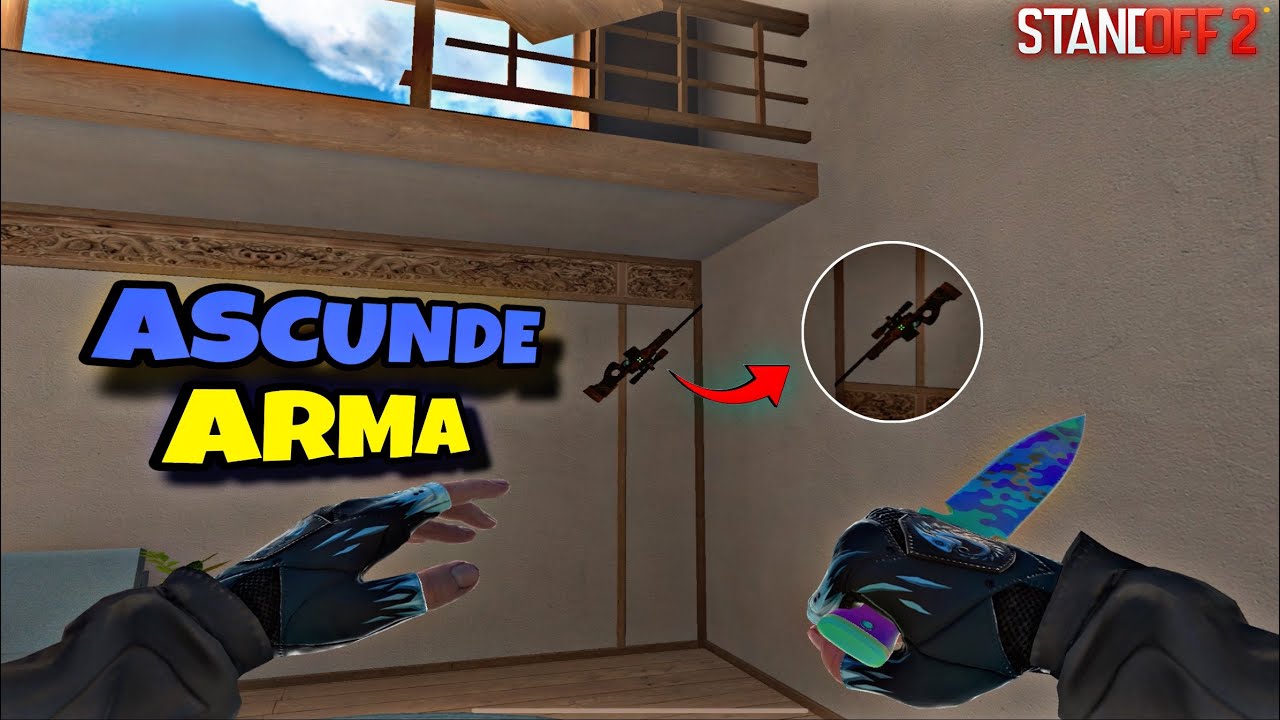 Ascunde [ARMA] și [OMOARA] pe [HANAMI] pe STANDOFF 2