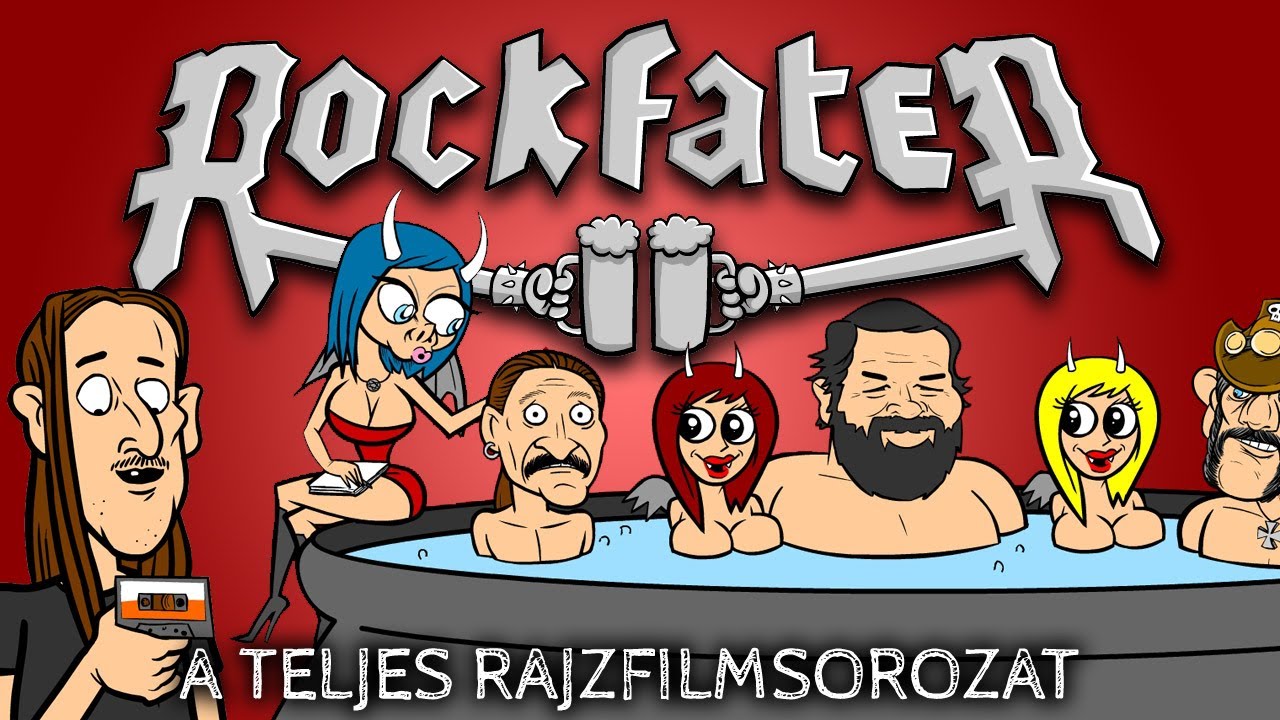 ROCKFATER - a teljes rajzfilmsorozat  | CARTOON COMPILATION