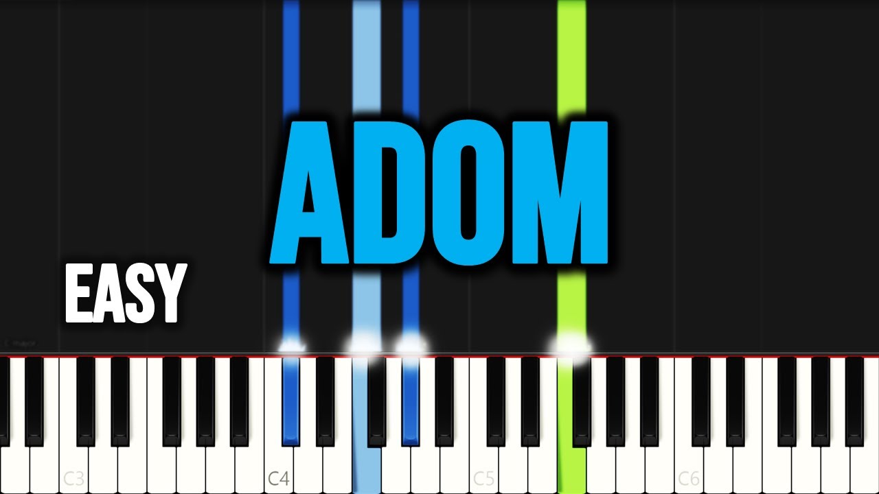 Diana Hamilton - Adom (Grace) | EASY PIANO TUTORIAL BY The Piano Pro