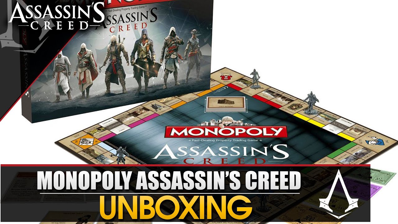 Monopoly Assassin's Creed | Unboxing en Español |  Juego de Mesa