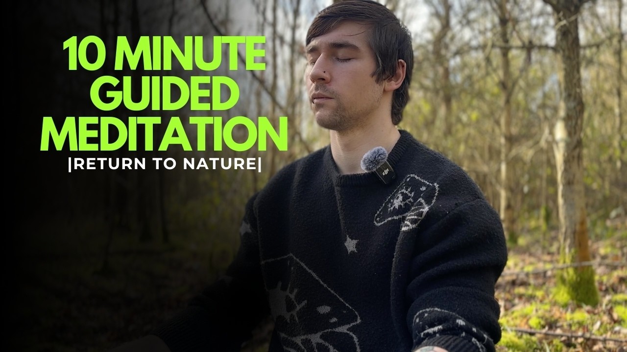 10 Minute Forest Guided Meditation - Return To Nature Reset | Mindfulness & Stress Relief