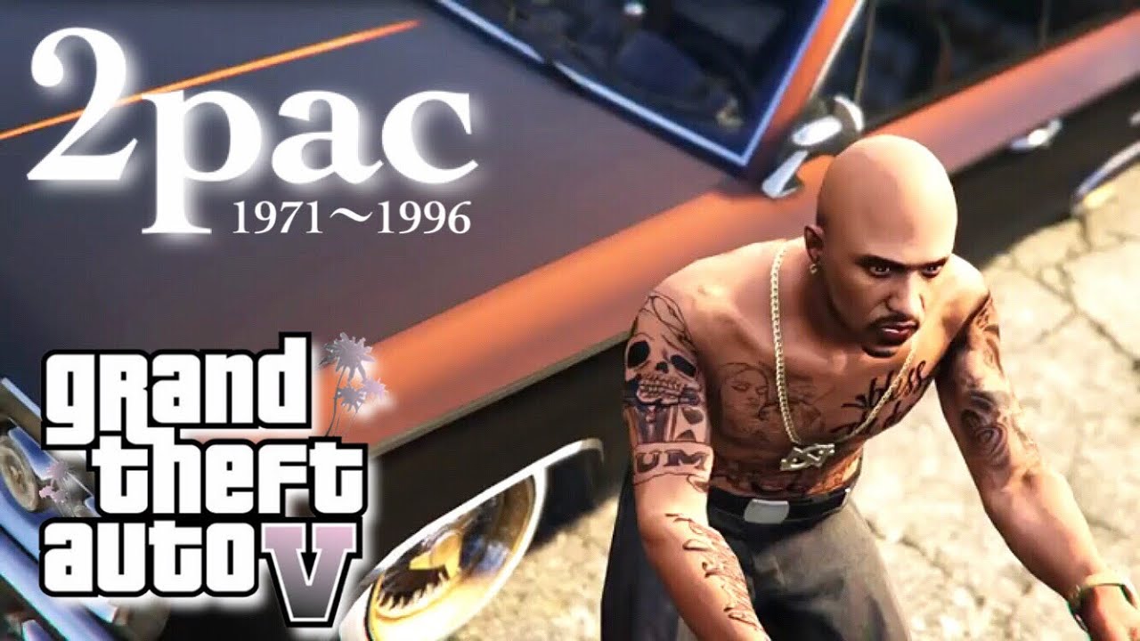 【GTA5】2pac Tupac Amaru Shakur ♬changes remix
