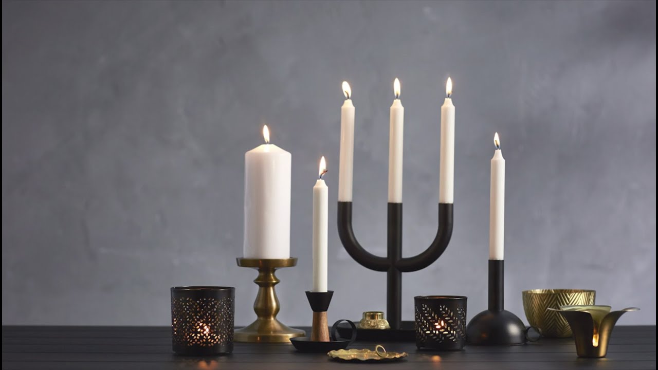 Secrets of a stylist: How to make a cosy candle display
