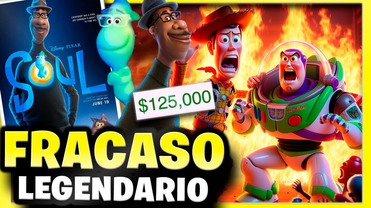 Disney Pixar gana UNA MISERIA con el reestreno de SOUL en taquilla 🤣 BRUTAL FRACASO de Disney Woke