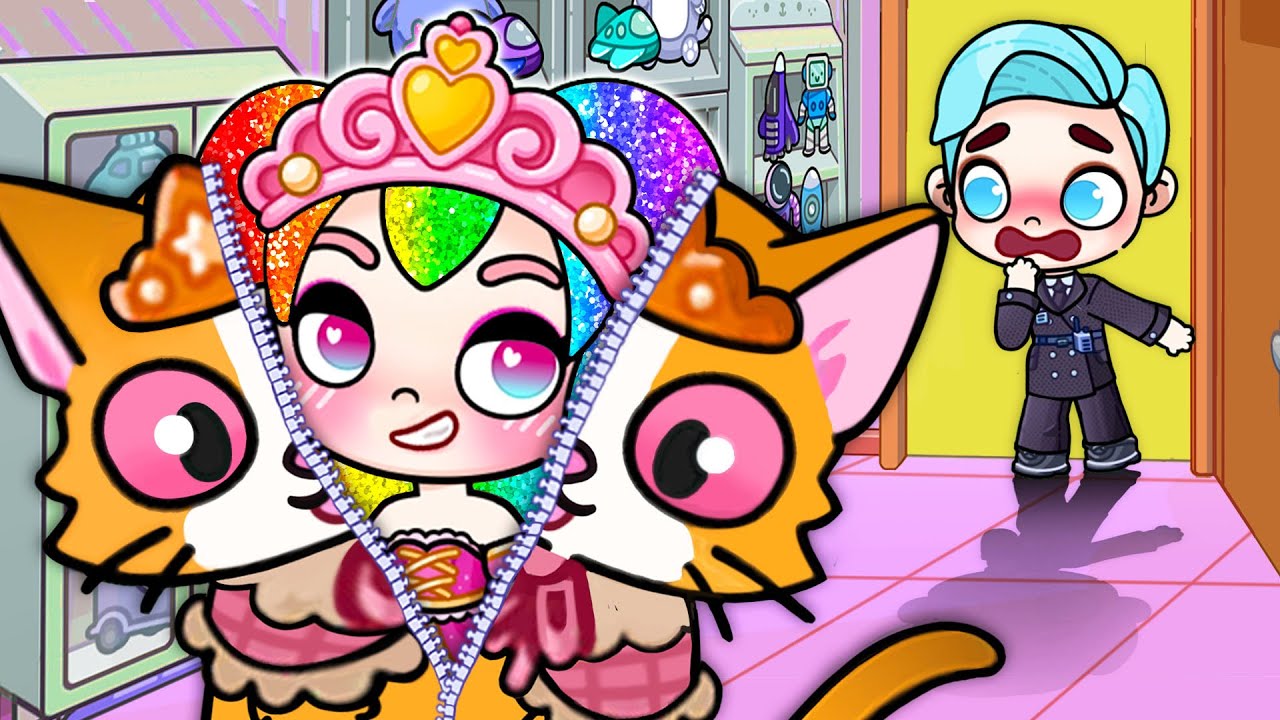 Princesa Pobre Se Convierte En Gato | História Triste de Avatar World | Pazu Games