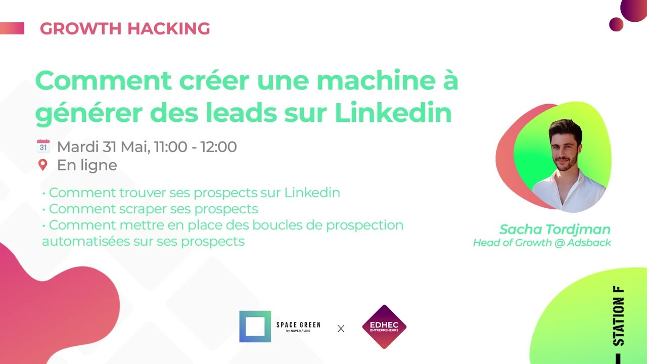 Cr&eacute;er et automatiser une machine de prospection sur Linkedin (FRENCH)