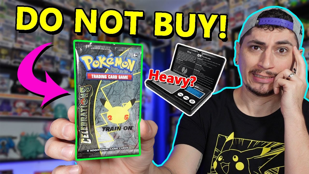 Can You Weigh Pokémon Celebrations Packs To Find Hits!? Don't Get SCAMMED!