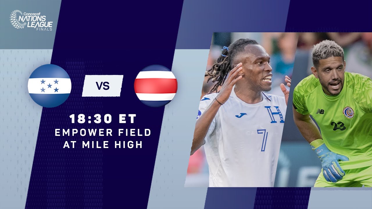 2021 Concacaf Nations League Finals | Honduras vs Costa Rica
