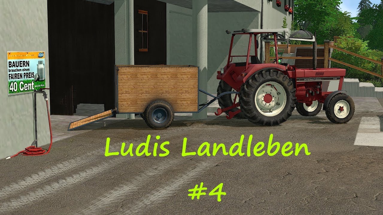 LS17 - Ludis Landleben #4 - Dünger streuen und Kälber ausstallen