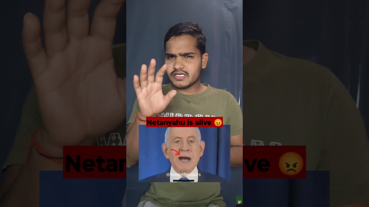 Netanyahu Viral Video Mystery: Truth or AI Illusion #netanyahu #israel #shortsfeed