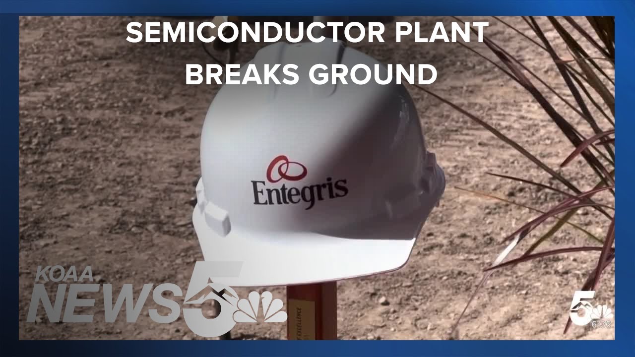 Entegris breaks ground on new semiconductor plant