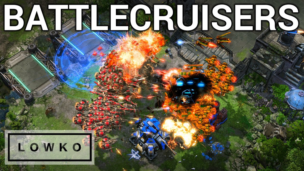 StarCraft 2: MASS BATTLECRUISER BATTLES! (TY vs Cure)