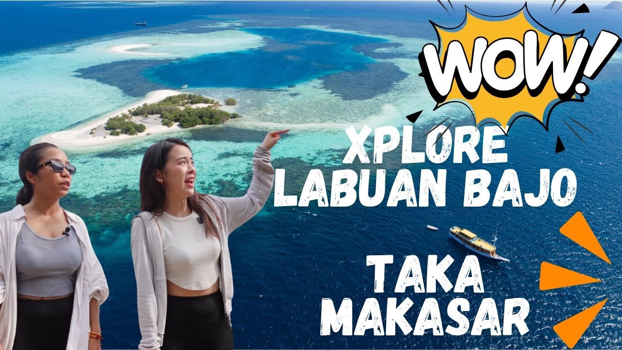 WOW!!!! Beautiful Taka Makasar - Xplore Labuan Bajo #indonesia #travel #fypシ゚ #vacation #labuanbajo