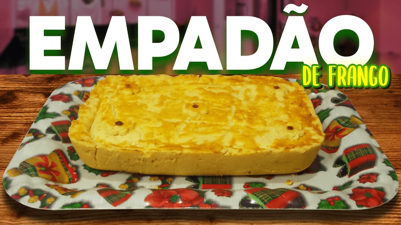 Empadão de Frango Delicioso e Fácil! Segredo da Massa de 2 Ingredientes!