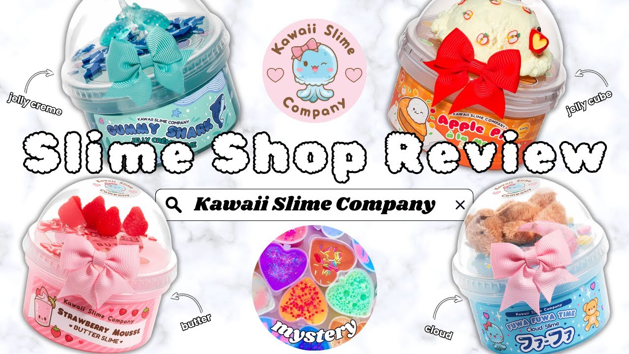Kawaii Slime Company | Slime Shop Review | 100% Honest | No Talking Review