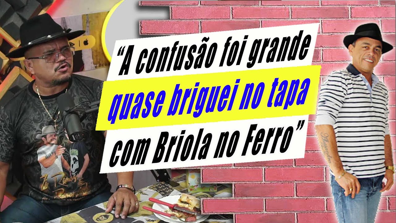 Briola e Gilson Gênio quase saem no tapa.