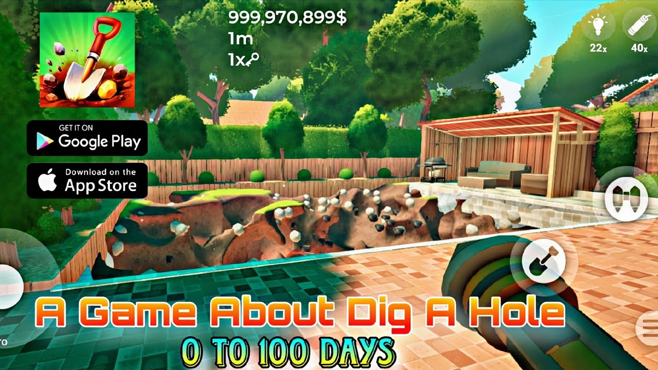 A Game About Dig A Hole Mobile Gameplay Walkthrough | Full Game | New Release (Unlimited Money)