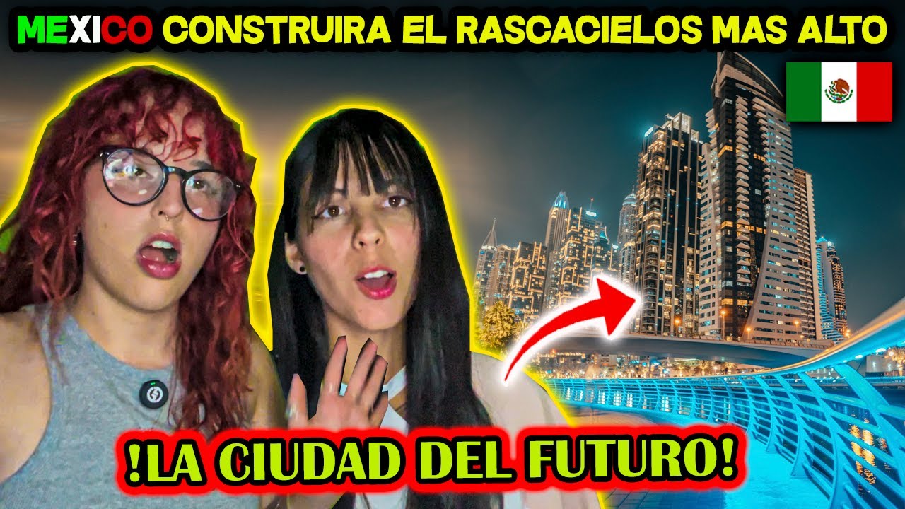 el RASCACIELOS MÁS ALTO de 🇲🇽MÉXICO en  CONSTRUCCIÓN - 🇨🇺CUBANAS REACCIONAN
