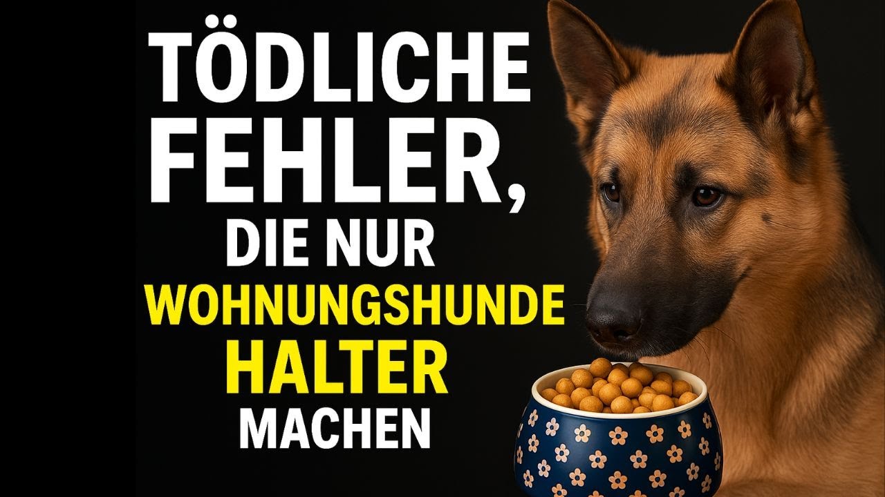 WENN DU EINEN HUND IM HAUS HAST, TU DAS NIEMALS! WISSENSCHAFTLER SCHLAGEN ALARM!