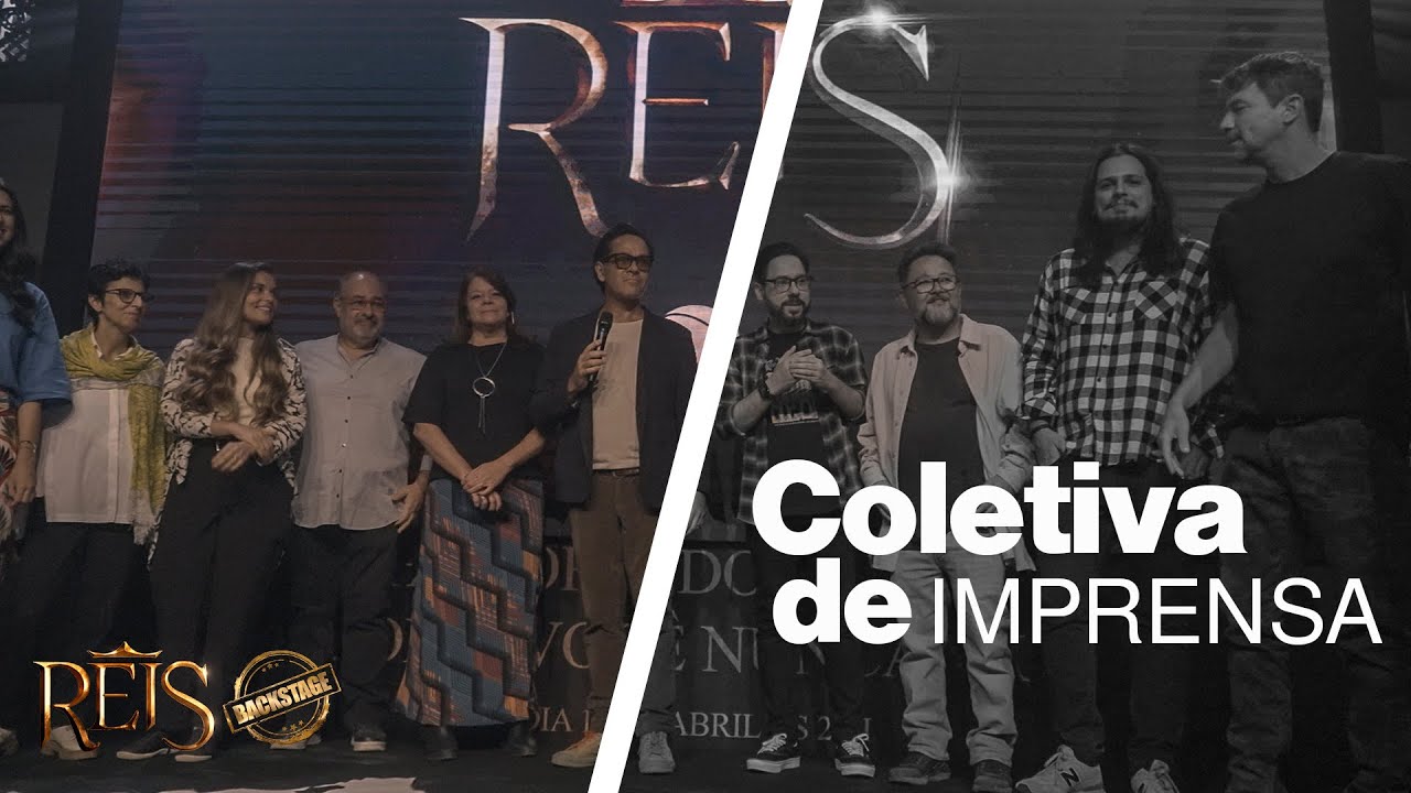 SÉRIE REIS BACKSTAGE - COLETIVA DE IMPRENSA EXCLUSIVO!