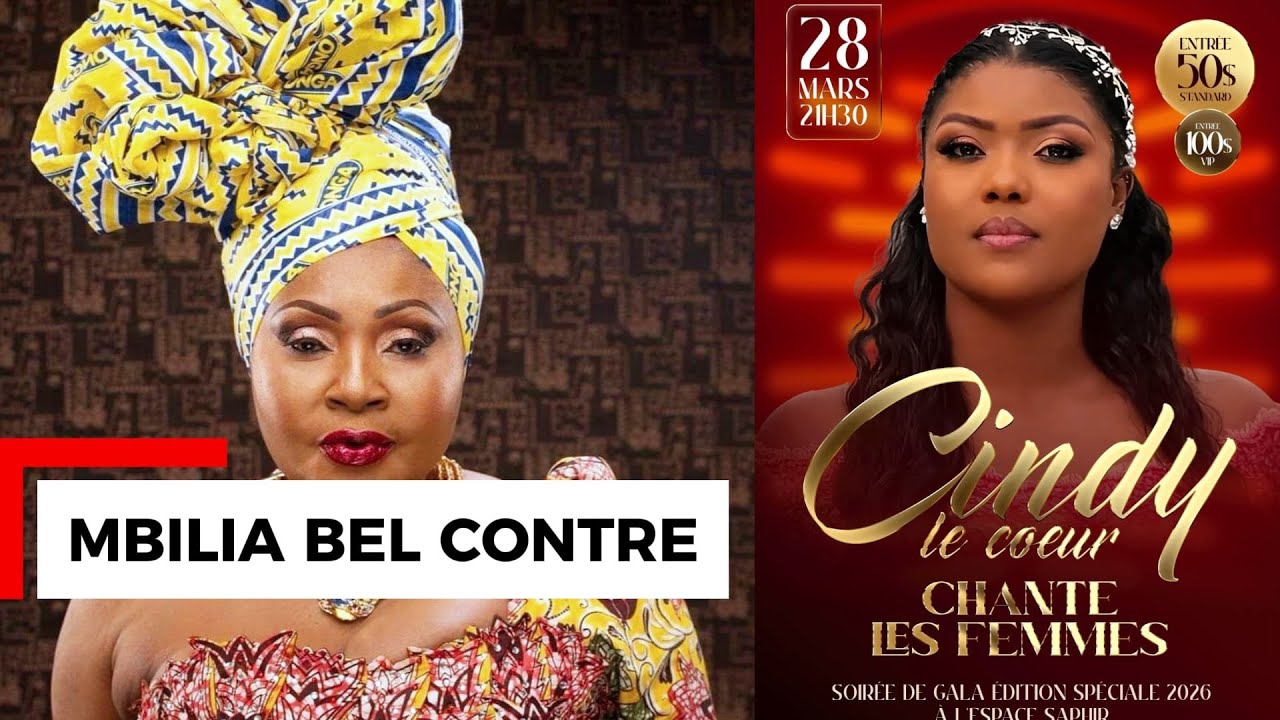 MAMAN MBILIA BELLE ATTAQUE CINDY LE COEUR, YOKA BOSOLO YA KATI