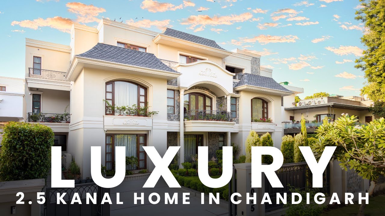 🏡 Luxury 2.5 Kanal Modern Home Tour | Architectural Masterpiece in Sector 15 Chandigarh