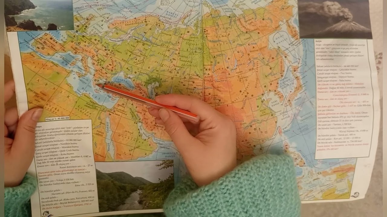 Dağlar və onların yerləşdiyi ölkələri 5 dəqiqəyə öyrənək