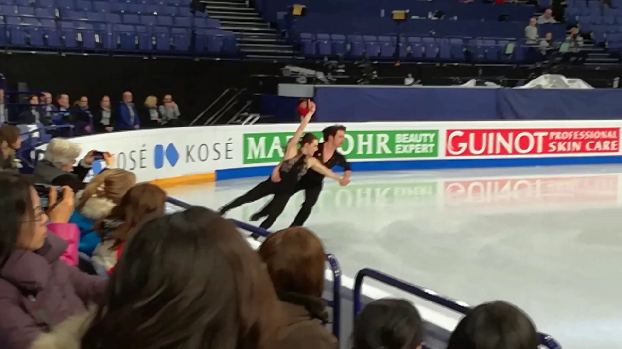 Virtue / Moir SD practice on the main rink. 03.28.17