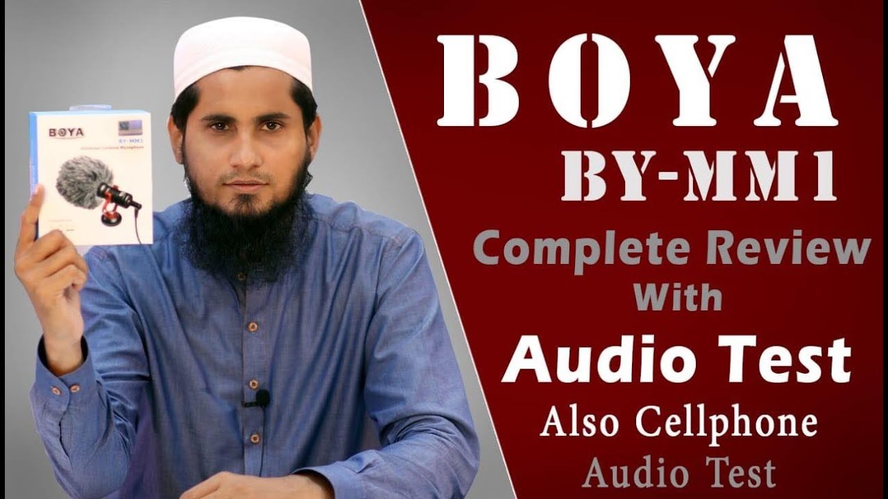 BOYA BY-MM1 Budget Mic | Sound Test | Urdu/Hindi | Hashmi Photos