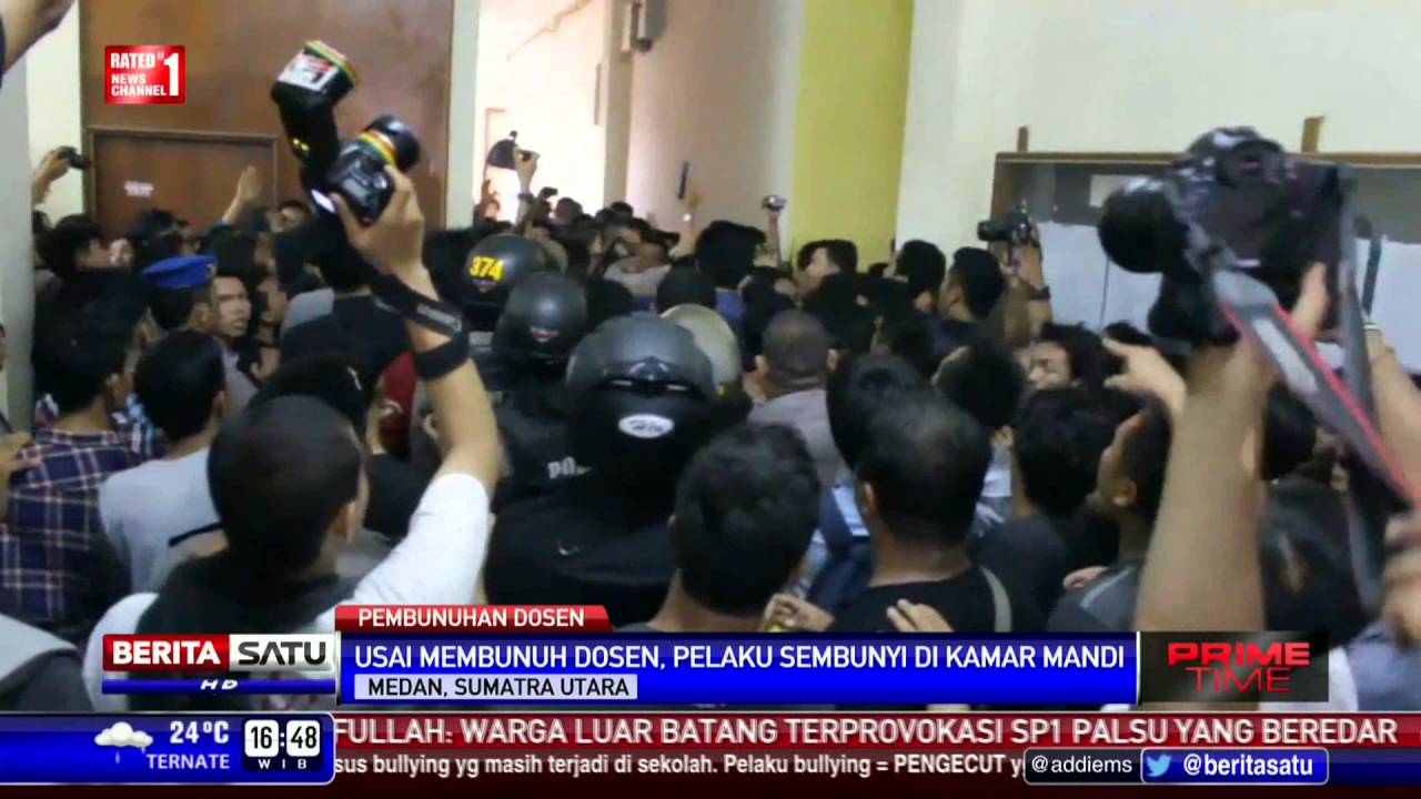 Dosen UMSU Dibunuh Mahasiswanya di Kamar Mandi Kampus