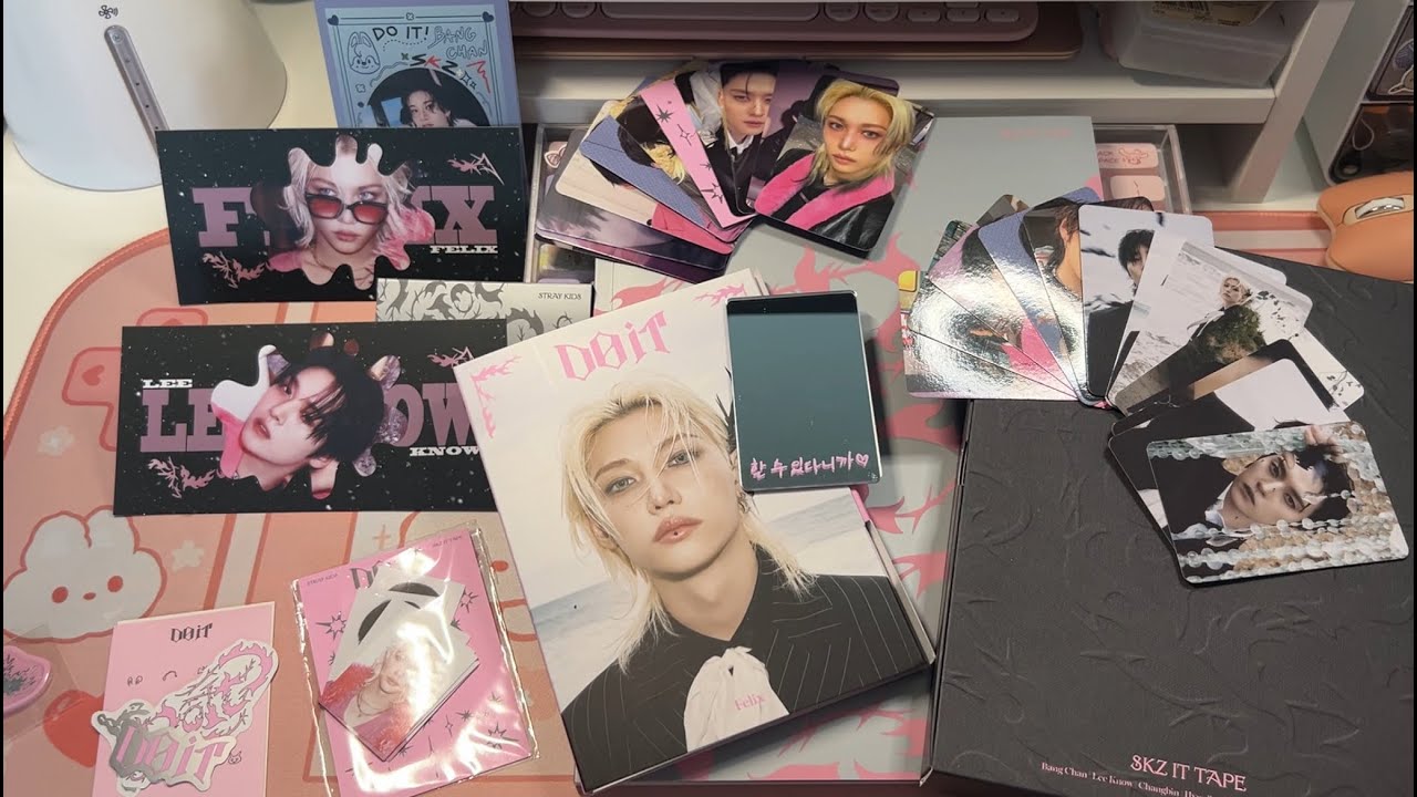 SKZ DO IT ALBUM UNBOXING (SO MANY PHOTOCARDS)!!