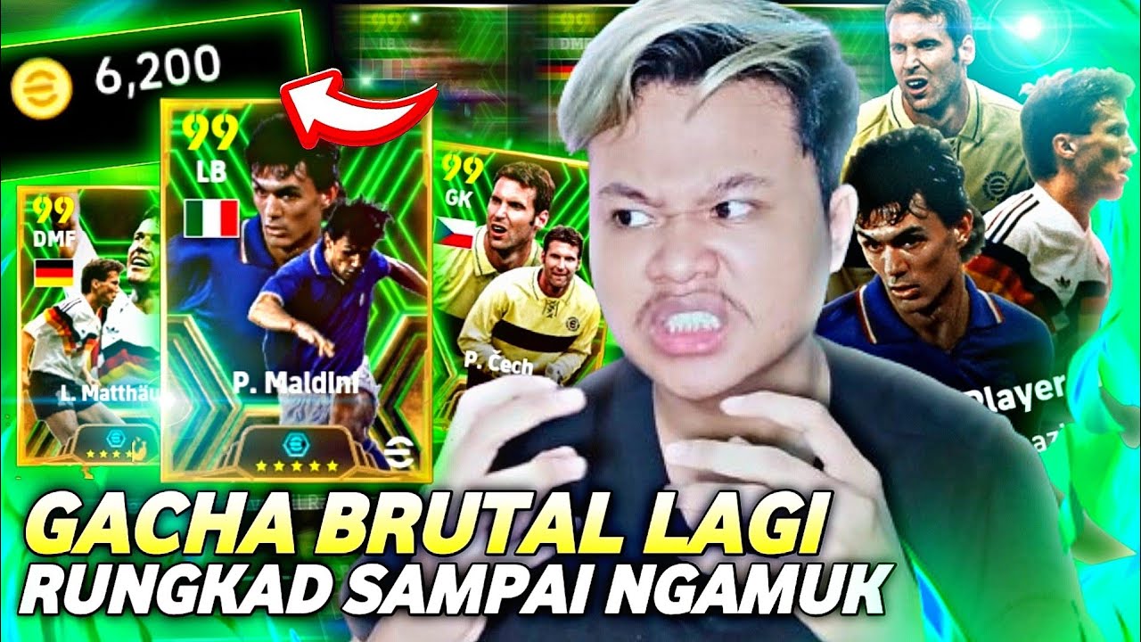 NGERI MODE SULTAN AKTIF TOPUP 1 JUTA DEMI BORONG EPIC MALDINI, CECH & MATTHAUS EFOOTBALL 2024 MOBILE