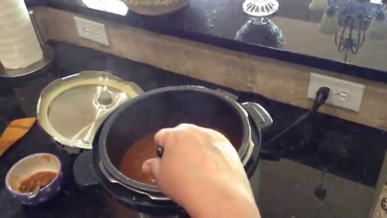 Pressure Cooker Baked Beans