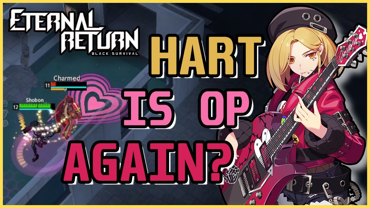 [Eternal Return Black Survival] Easy Kills With Spell Amp Hart | Hart Guide