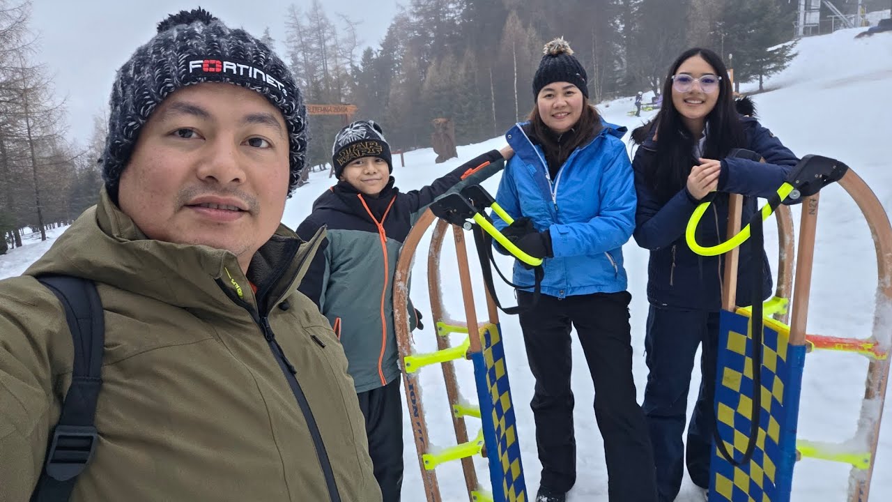 Part 3 in Slovakia (Skiing and Sleding)