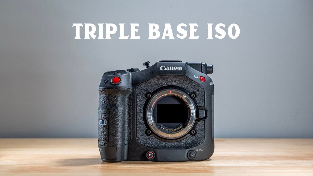 Использование тройного базового значения ISO на Canon EOS C80